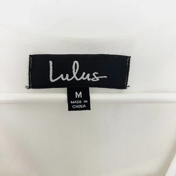 Lulus Down in Kokomo Embroidered Shift Dress M - Picture 6 of 8